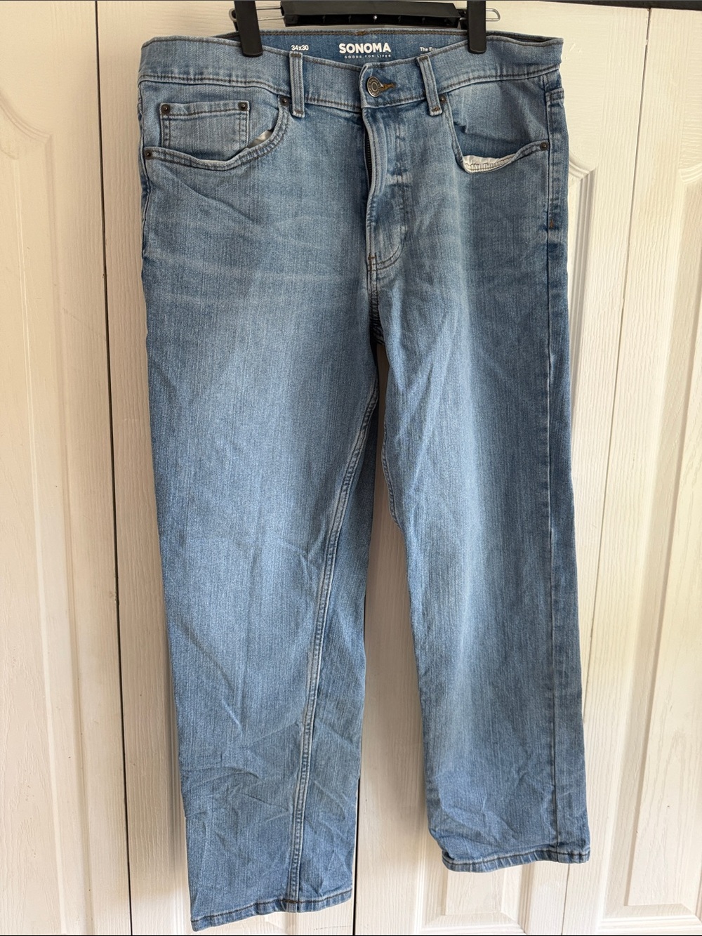 SONOMA Light Blue Straight-Leg Jeans